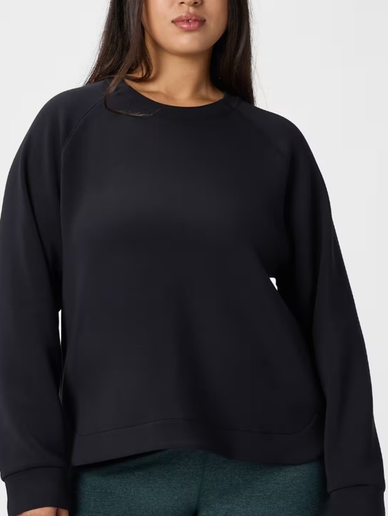 Quince Tops - Cloud Comfort Crewneck Sweatshirt - S